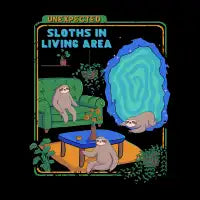 Unexpected Sloths in Living Area - design