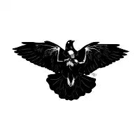 Hell Bird - Black - design