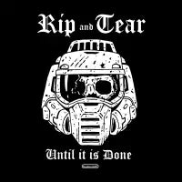 RIP AND TEAR - design