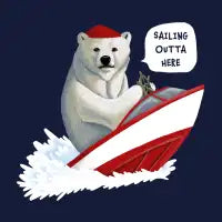 Sailing Outta Here - design