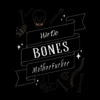 We Do Bones (Orange) - design