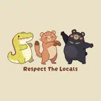Respect The Locals - Florida - design