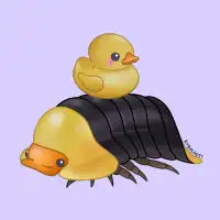 Rubber Ducky Isopod - design