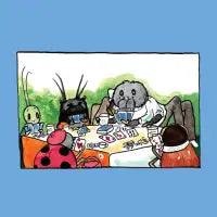 Teddy Tarantula's Poker Night Threadless T-Shirt - design