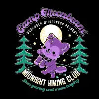Camp Moonbeam Midnight Hiking Club - design
