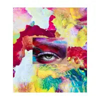 Colorful eye - design