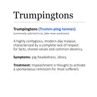 Trumpingtons - design