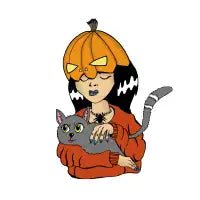 Pumpkin Witch - design