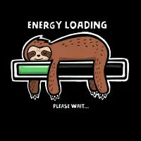 Sloth - Energy loading. Please wait… - design