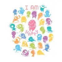 I Am Happy - design