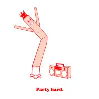Party Hard - design
