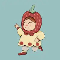 Strawberry Lover Girl - design