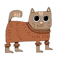 Sweater Cat - design