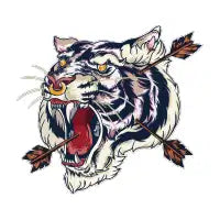 White lion - design