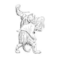 Werewolf Classic Black - design