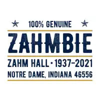 Zahmbie Blue & Gold - design