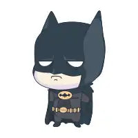chubby chibi character batsy - design