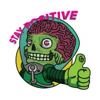 stay positive when we attack - design