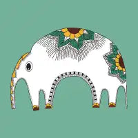 Stylish Elephant - design