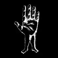Handman (White Outline) - design