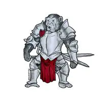 Chimp knight - design