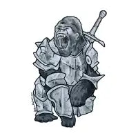 Gorilla knight - design