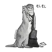 Salaryman otter - design