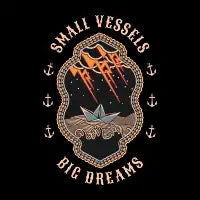 Small Vessels Big Dreams Tattoo T-Shirt - design