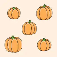 Orange Pumpkins - design
