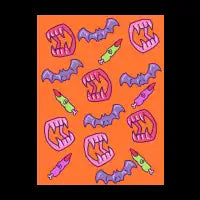 Halloween Teeth pattern - design