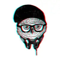 Hipster Owl - design