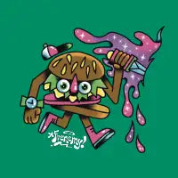 Cosmic Burger Buddy - design
