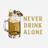 Never Drink Alone - design