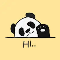 Panda head - design