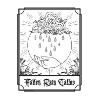 Fallen Rain Tattoo - design