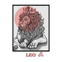 LEO (red ink) - design