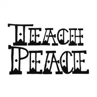 Teach Peace - design