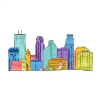 Minneapolis Skyline - design