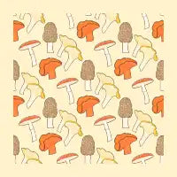 Mushroom Pattern - design