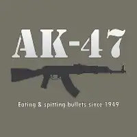 AK-47 Eating & Spitting Bullets - design
