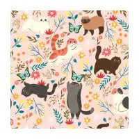 Cats playing - design