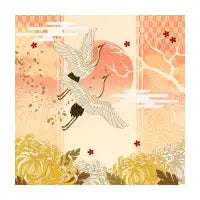 Crane & Chrysanthemum - design