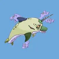 Undead Dolphin T-Shirt - design