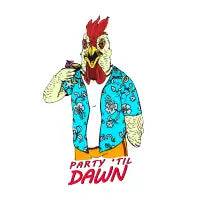 Party 'Til Dawn T-Shirt - design