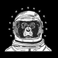 Space Monkey T-Shirt - design