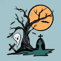 Spooky Tree - design