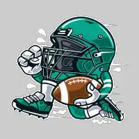 Football Player T-Shirt - design