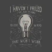 I Haven't Failed - design