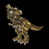 Steampunk T-Rex - design