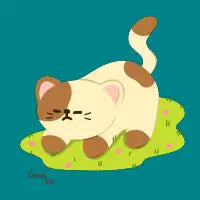 Chill kitty - design